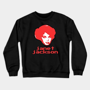 Janet jackson ||| 70s retro Crewneck Sweatshirt